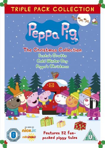 Cover for Peppa Pig  Christmas Collection  Triple Pack · Peppa Pig - The Christmas Collection - Santas Grotto / Cold Winter Day / Peppas Christmas (DVD) (2011)