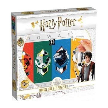 Cover for Harry Potter · House Crests 500pce Jigsaw Puzzle - Harry Potter (Jigsaw Puzzle) (2021)