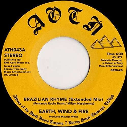 Cover for Earth Wind And Fire · Brazilian Rhyme (7&quot;) (2017)