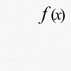 Cover for Carter Tutti Void · F (x) (LP) (2015)