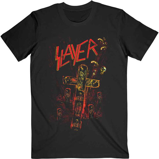 Slayer Unisex T-Shirt: Blood Red - Slayer - Merchandise -  - 5056368647574 - June 29, 2023