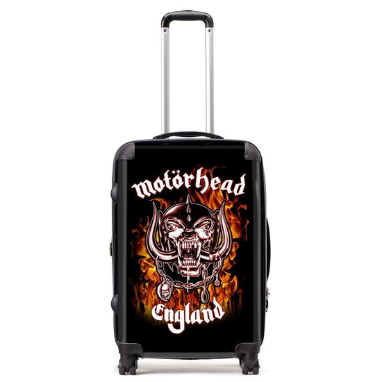 Cover for Rocksax · Motorhead Travel Bag Luggage England Fire (N/A) [size M] (2024)