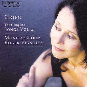 Griegsongs Vol 4 - Monica Grooproger Vignoles - Muzyka - BIS - 7318590012574 - 30 września 2002