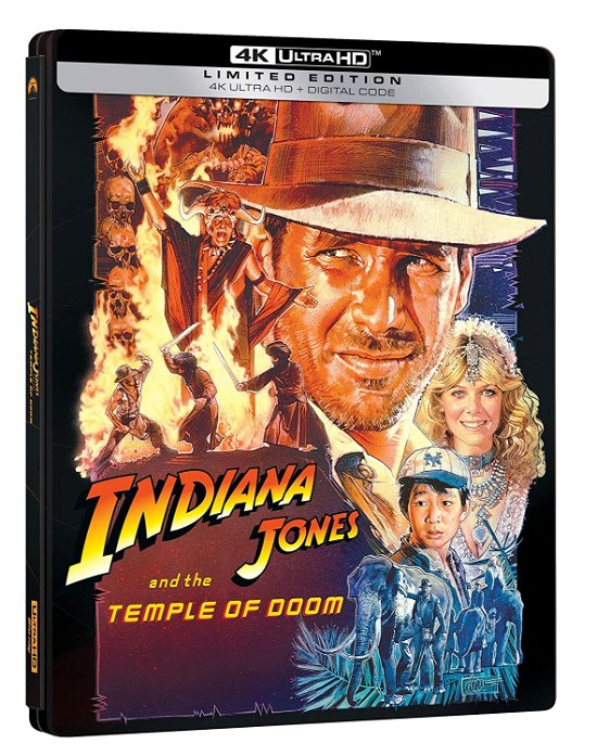 Cover for Indiana Jones · Indiana Jones and the Temple of Doom Steelbook (4K UHD + Blu-ray) (2022)