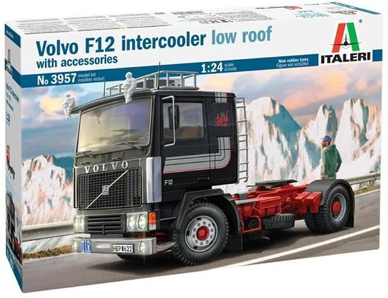 Cover for Italeri · Italeri - 1/24 Volvo F-12 Intercooler Low Roof W. Acces. (2/22) * (Toys)