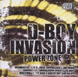 Cover for Compilation · D-boy Invasion ''power Zone'' (CD)