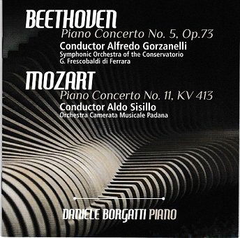 Beethoven & Mozart Piano Concertos - Borgatti Daniele - Music - RAINBOW CLASSICS - 8021039719574 - June 16, 2022