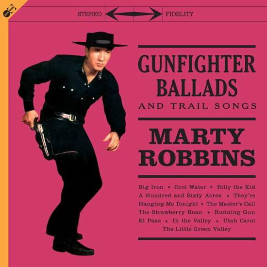 Cover for Marty Robbins · Gunfighter Ballads And Trail Songs (+Bonus CD Included Inside) (+4 Bonus Tracks) (LP) [Remastered edition] (2022)