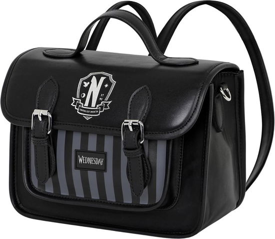 Cover for Wednesday · WEDNESDAY - Nevermore - Convertible Retro Satchel (Toys)