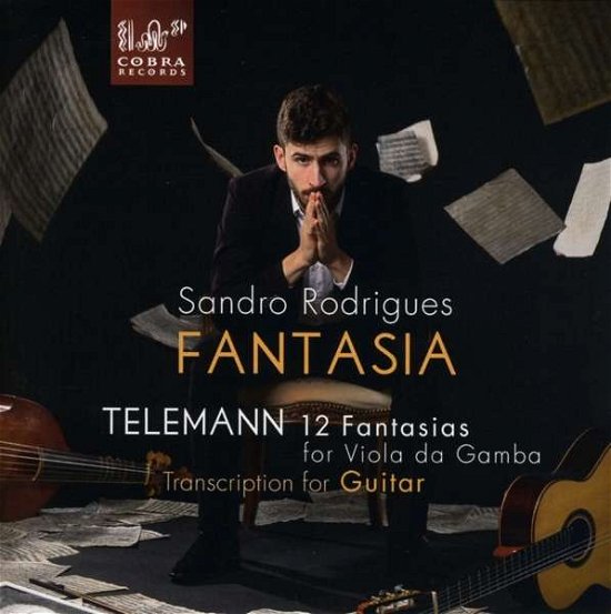 Cover for Sandro Rodrigues · Fantasia: Telemann: 12 Fantasias for Viola Da (CD) (2020)