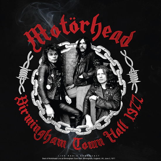 Cover for Motörhead · Birmingham Town Hall 1977 (Vinyl LP) (LP) (2024)