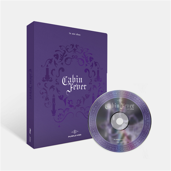 Cover for Purple Kiss · Cabin Fever (5th Mini Album) (CD + Merch) [Purple edition] (2023)