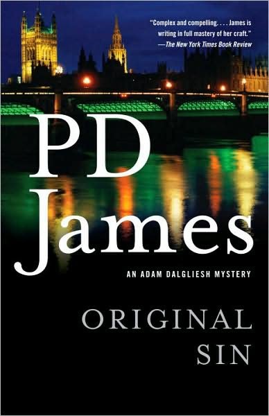 Cover for P.d. James · Original Sin (Pocketbok) [Reprint edition] (2009)