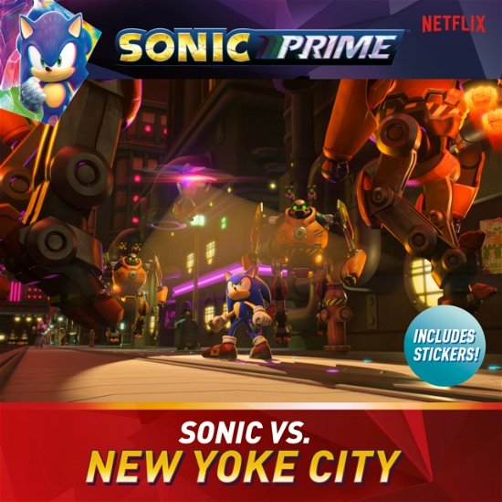 Cover for Kiel Phegley · Sonic vs. New Yoke City - Sonic the Hedgehog (Paperback Book) (2024)