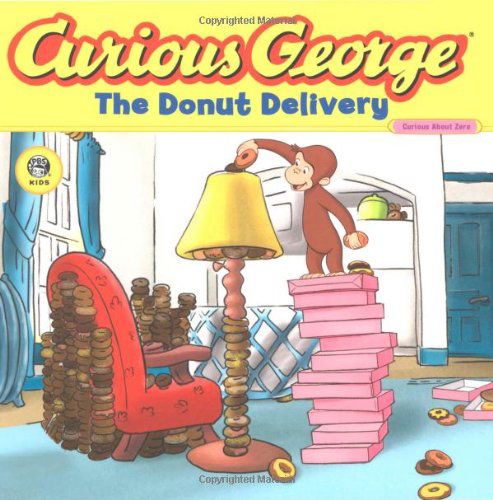 Curious George the Donut Delivery (CGTV 8x8) - Curious George - H. A. Rey - Livros - HarperCollins - 9780618737574 - 22 de janeiro de 2007