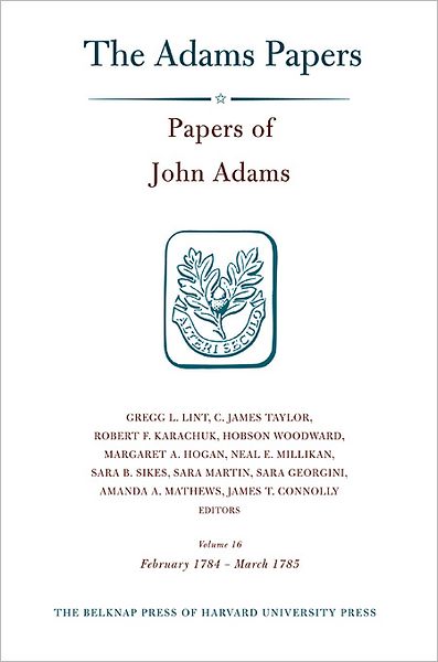 Cover for John Adams · Papers of John Adams - Adams Papers (Hardcover Book) (2012)