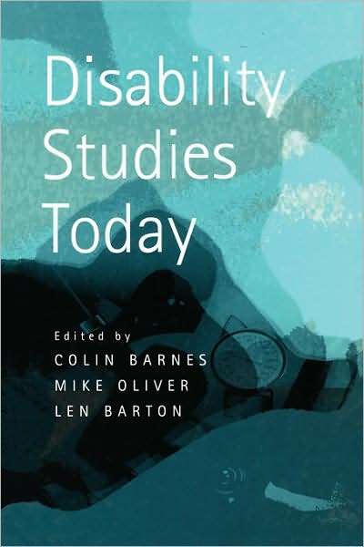 Cover for C Barnes · Disability Studies Today (Taschenbuch) (2002)