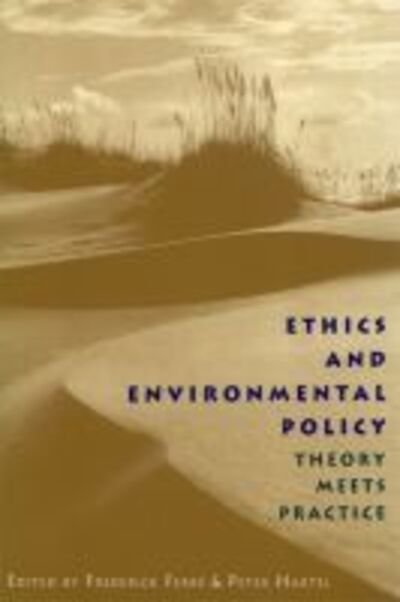 Cover for Ethics and Environmental Policy: Theory Meets Practice (Paperback Book) (1994)
