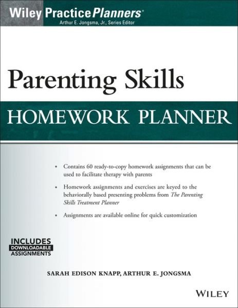 Cover for Sarah Edison Knapp · Parenting Skills Homework Planner - PracticePlanners (Paperback Book) (2017)