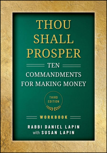 Cover for Lapin, Rabbi Daniel (Cascadian Business Institute) · Thou Shall Prosper Workbook: Ten Commandments for Making Money (Paperback Book) (2025)