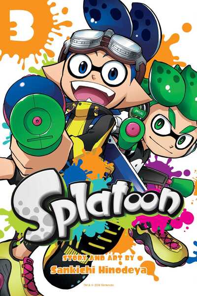 Cover for Sankichi Hinodeya · Splatoon, Vol. 3 - Splatoon (Paperback Book) (2018)