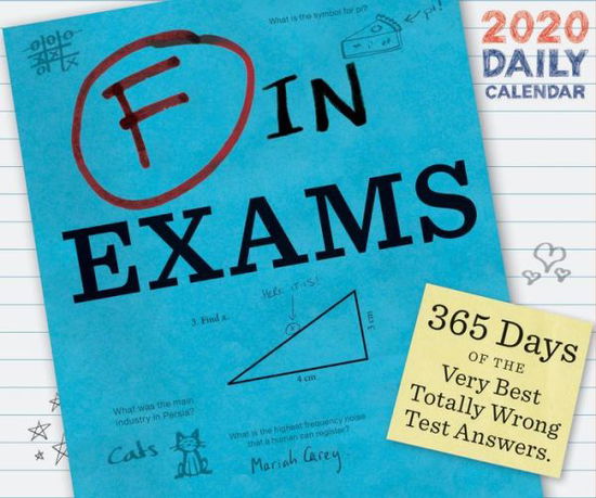 Cover for Richard Benson · F in Exams 2020 Daily Calendar (CLOTHES) (2019)