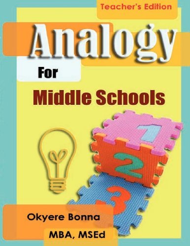 Cover for Mba,, Okyere Bonna · Analogy for Middle Schools (Teachers' Edition): Answer Book (Paperback Bog) [Tch edition] (2012)
