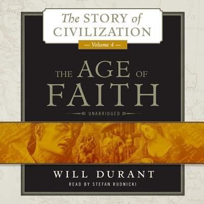 Cover for Will Durant · The Age of Faith (CD) (2014)
