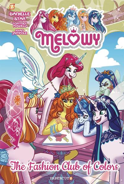 Melowy Vol. 2: The Fashion Club of Colors - Cortney Faye Powell - Books - Papercutz - 9781545801574 - December 4, 2018