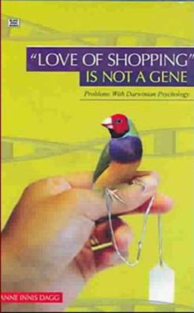 Cover for Anne Dagg · Love Of Shopping Is Not A Gene (Hardcover Book) (2025)