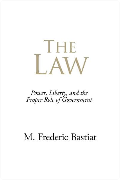 Cover for M Frederic Bastiat · The Law (Paperback Book) (2008)