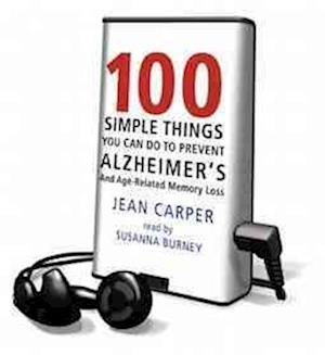 Cover for Jean Carper · 100 Simple Things You Can Do to Prevent Alzheimer's (N/A) (2012)