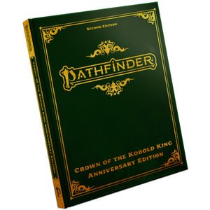 Cover for Jason Bulmahn · Pathfinder Adventure: Crown of the Kobold King Anniversary Edition (Special Edition) (P2) (Gebundenes Buch) [Special edition] (2022)