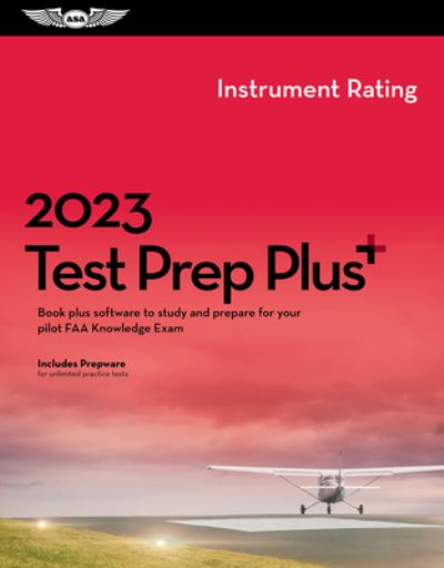 Cover for Asa Test Prep Board · 2023 Instrument Rating Test Prep Plus (Hardcover Book) (2022)