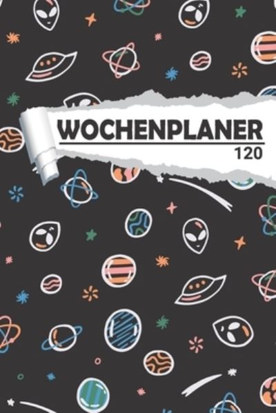 Cover for Aw Media · Wochenplaner Weltall Planeten (Paperback Book) (2020)