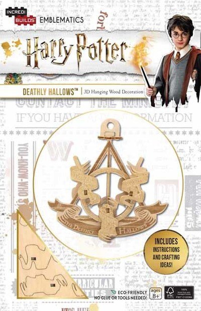 Cover for Insight Editions · IncrediBuilds Emblematics: Harry Potter: Deathly Hallows - Incredibuilds Emblematics (Book) (2019)