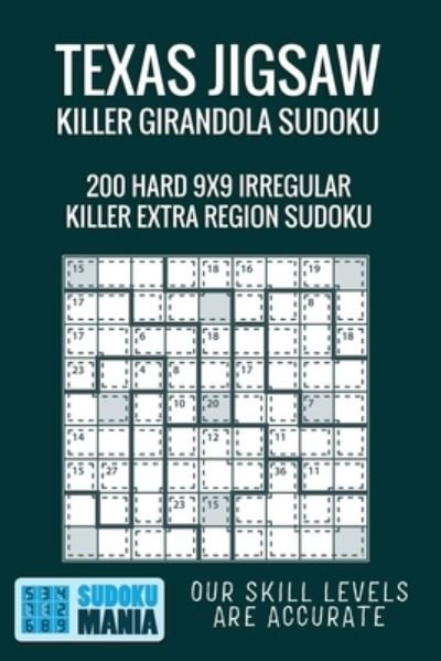 Cover for Sudoku Mania · Texas Jigsaw Killer Girandola Sudoku (Pocketbok) (2019)