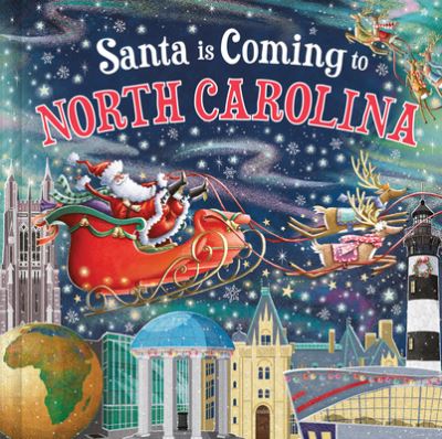 Cover for Steve Smallman · Santa Is Coming to North Carolina (Book) (2024)