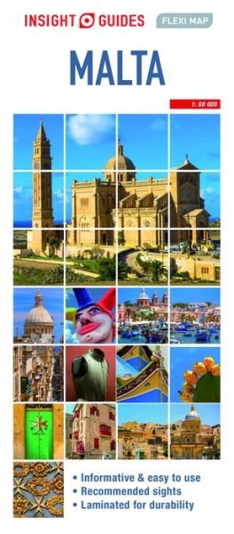 Cover for Insight Guides · Insight Guides Flexi Map Malta (Insight Maps) - Insight Guides Flexi Maps (Landkart) [7 Revised edition] (2025)