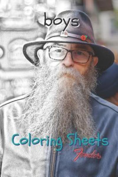 Cover for Coloring Books · Boy Coloring Sheets (Paperback Book) (2019)