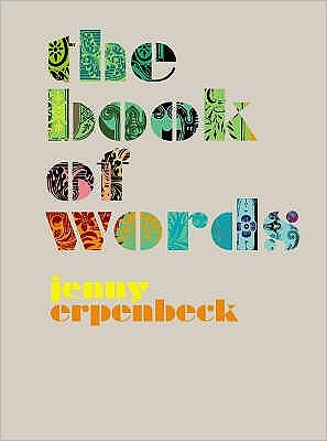 Cover for Jenny Erpenbeck · The book of words (Book) (2007)