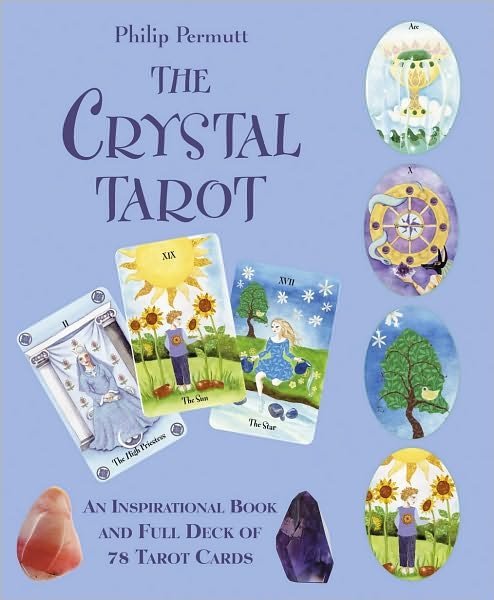 Cover for Philip Permutt · The Crystal Tarot: An Inspirational Book and Full Deck of 78 Tarot Cards (Bog) (2010)
