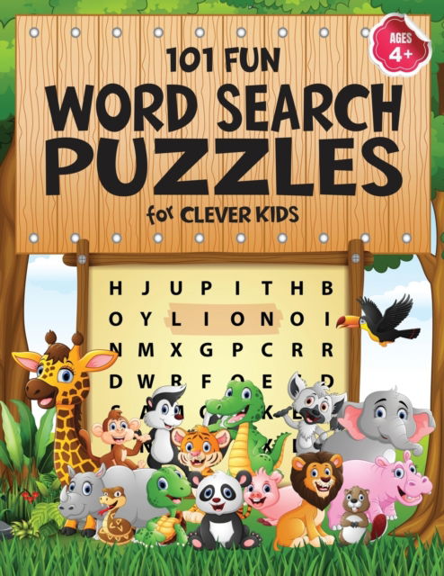 Cover for Jennifer L Trace · 101 Fun Word Search Puzzles for Clever Kids 4-8 (Taschenbuch) (2020)