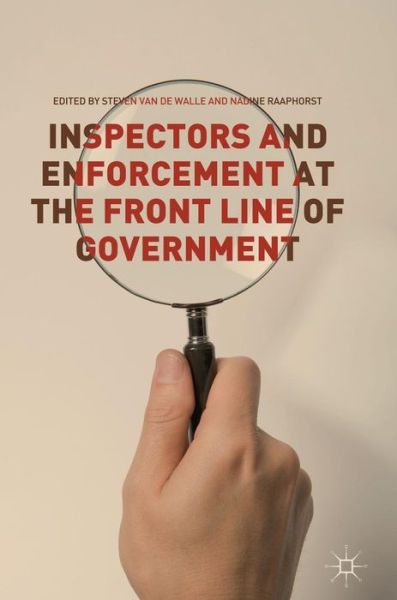 Cover for Inspectors and Enforcement at the Front Line of Government (Hardcover Book) [2019 edition] (2019)