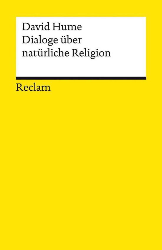 Cover for Hume · Dialoge über natürliche Religion (Book)