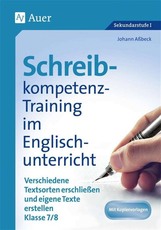 Cover for Aßbeck · Schreibkompetenz.Englich.Kl.7/8 (Bok)