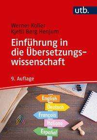 Cover for Koller · Einführung in die Übersetzungswi (Book)