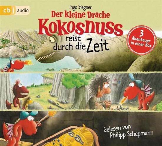 Cover for Ingo Siegner · Der Kleine Drache Kokosnuss Reist Durch Die Zeit (CD) [Box set] (2018)