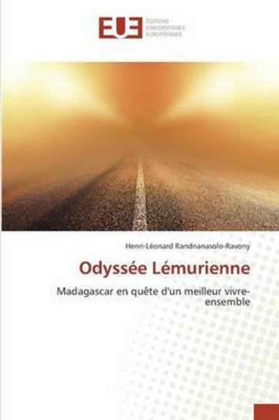 Cover for Randrianasolo-ravony Henri-leonard · Odyssee Lemurienne (Paperback Book) (2018)