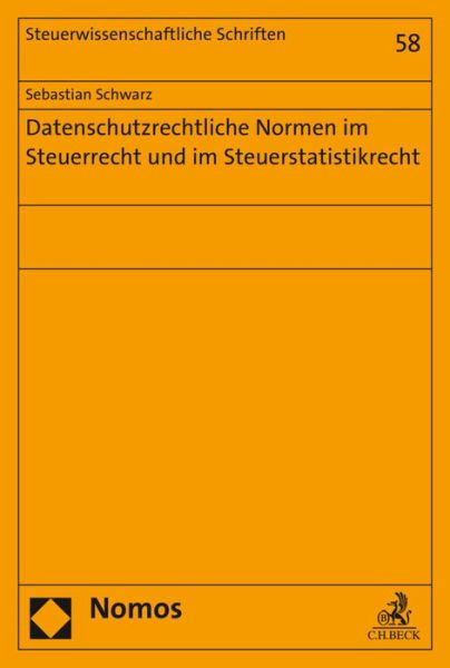 Cover for Schwarz · Datenschutzrechtliche Normen im (Book) (2017)